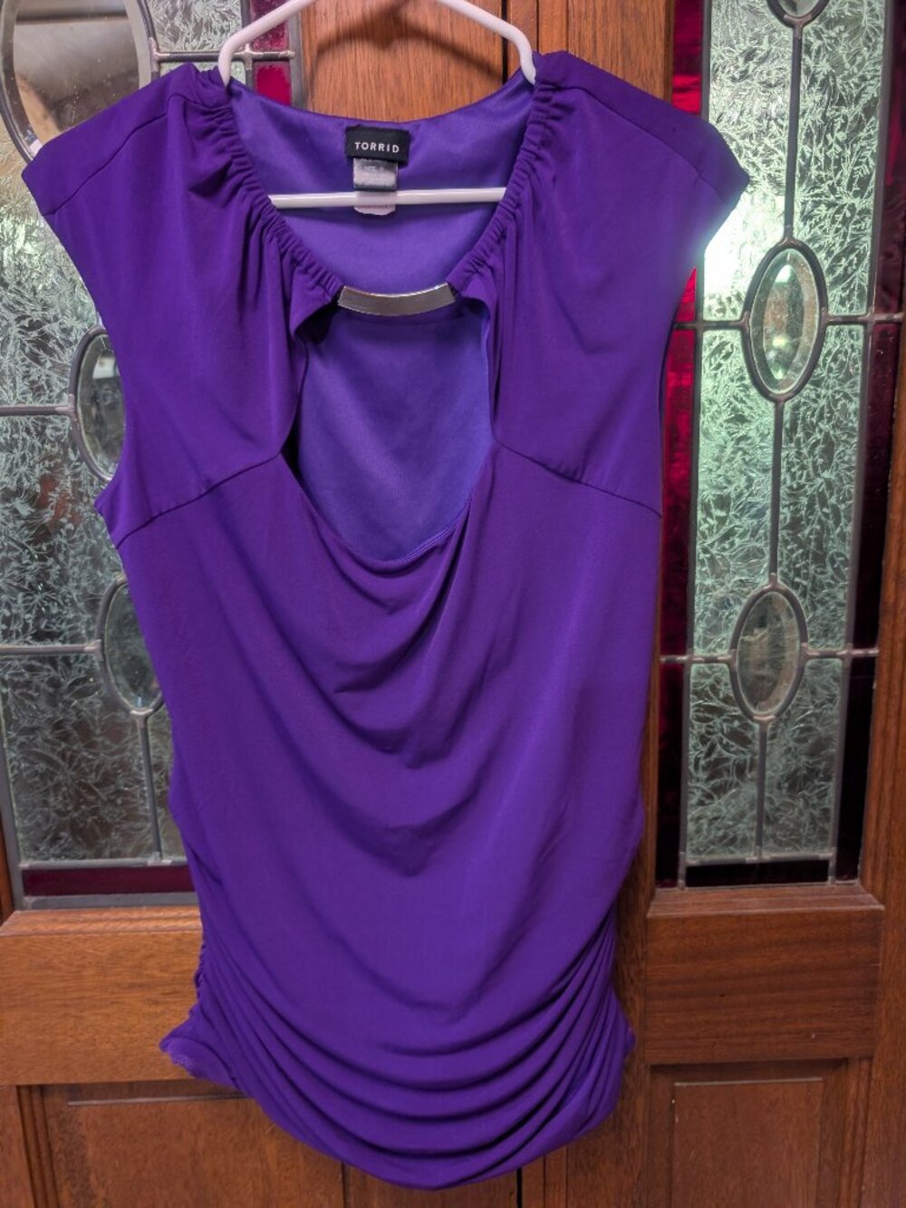 Womens sleeveless blouse, size 12
